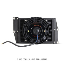 10'' Heavy-Duty Oljekyl Fläktkåpa Micro Wrinkle Svart Mishimoto